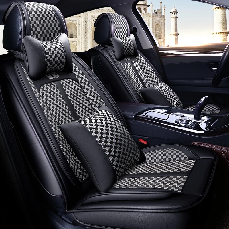 Car Seat Cover Auto Seats Covers for skoda OCTAVIA 1 2 3 a5 a7 octavia rs tour rapid spaceback supe