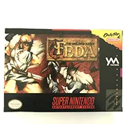 

Feda The Emblem of Justice with box 16bits game cartidge English translation