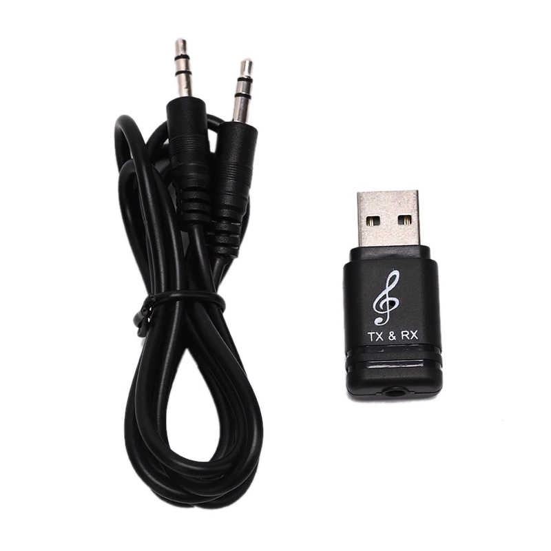 2 в 1 USB Bluetooth 5,0 передатчик приемник ПК ТВ динамик беспроводной адаптер