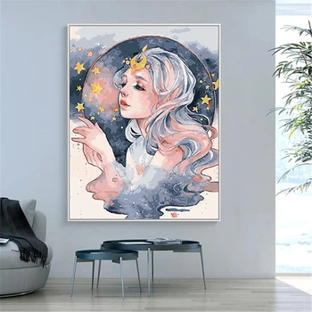 

Flower Feast Paintings By Numbers DIY Pictures Oil Coloring By Numbers Set Gift Drawing By Numbers Canvas Decor New Arrivals