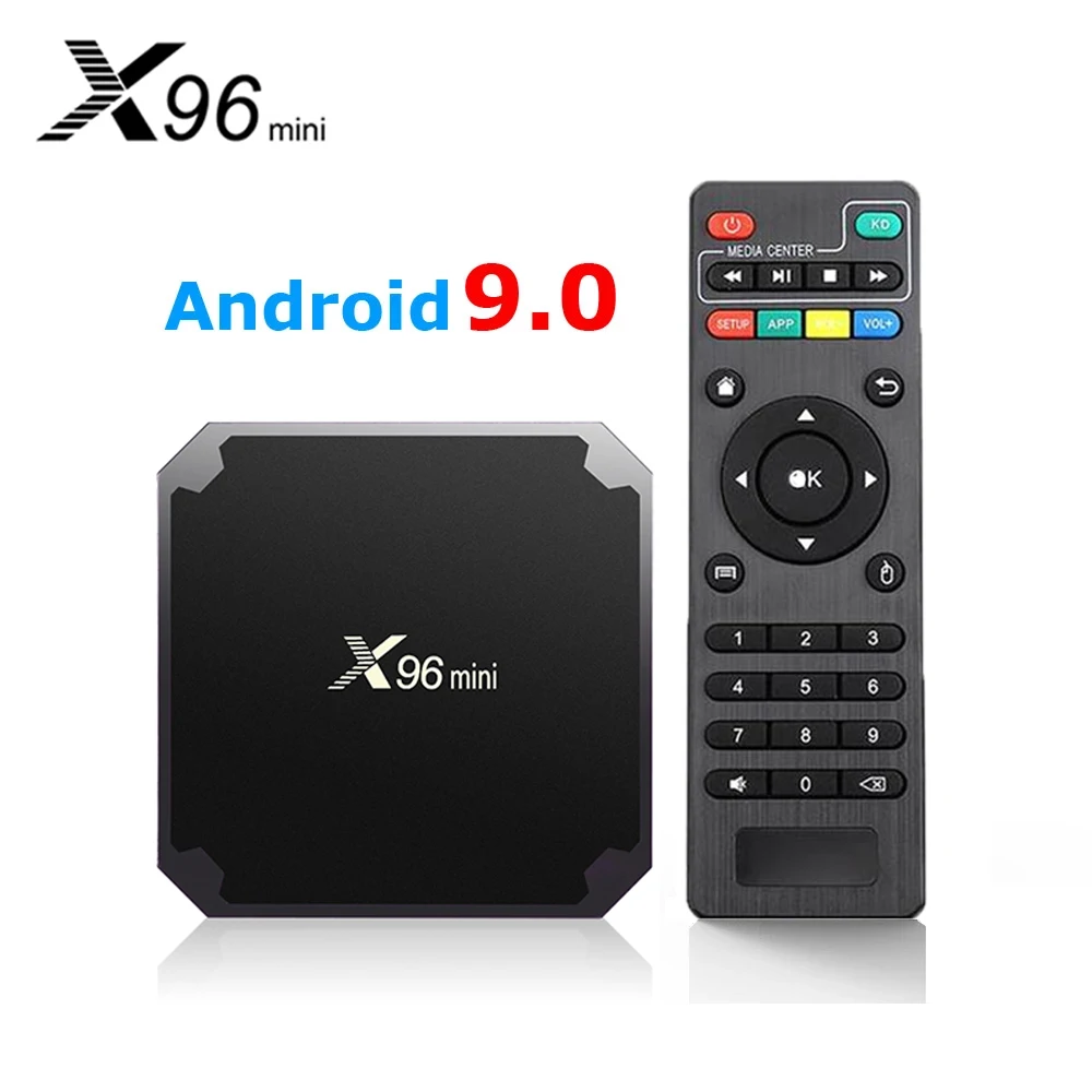 ТВ-приставка X96 mini S905W на Android 9 0 четыре ядра 2 4 ГГц Wi-Fi | Электроника