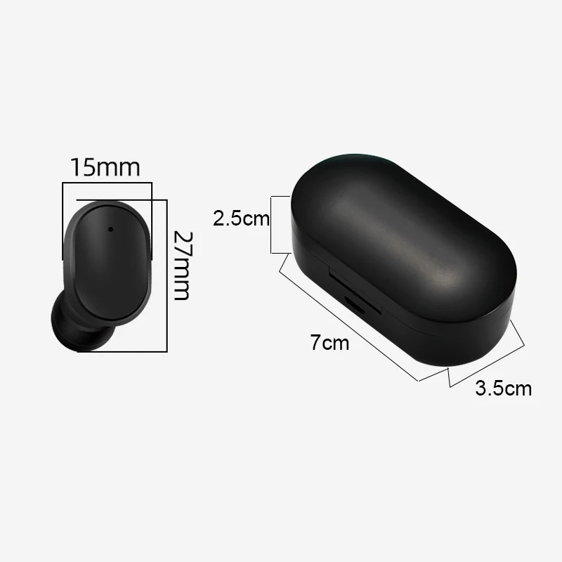 Case box for xiaomi redmi AirDots wireless headphones