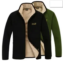 Подлинный открытый горные двойные теплые сопротивление ветра Для мужчин's из Полар-флиса Куртки