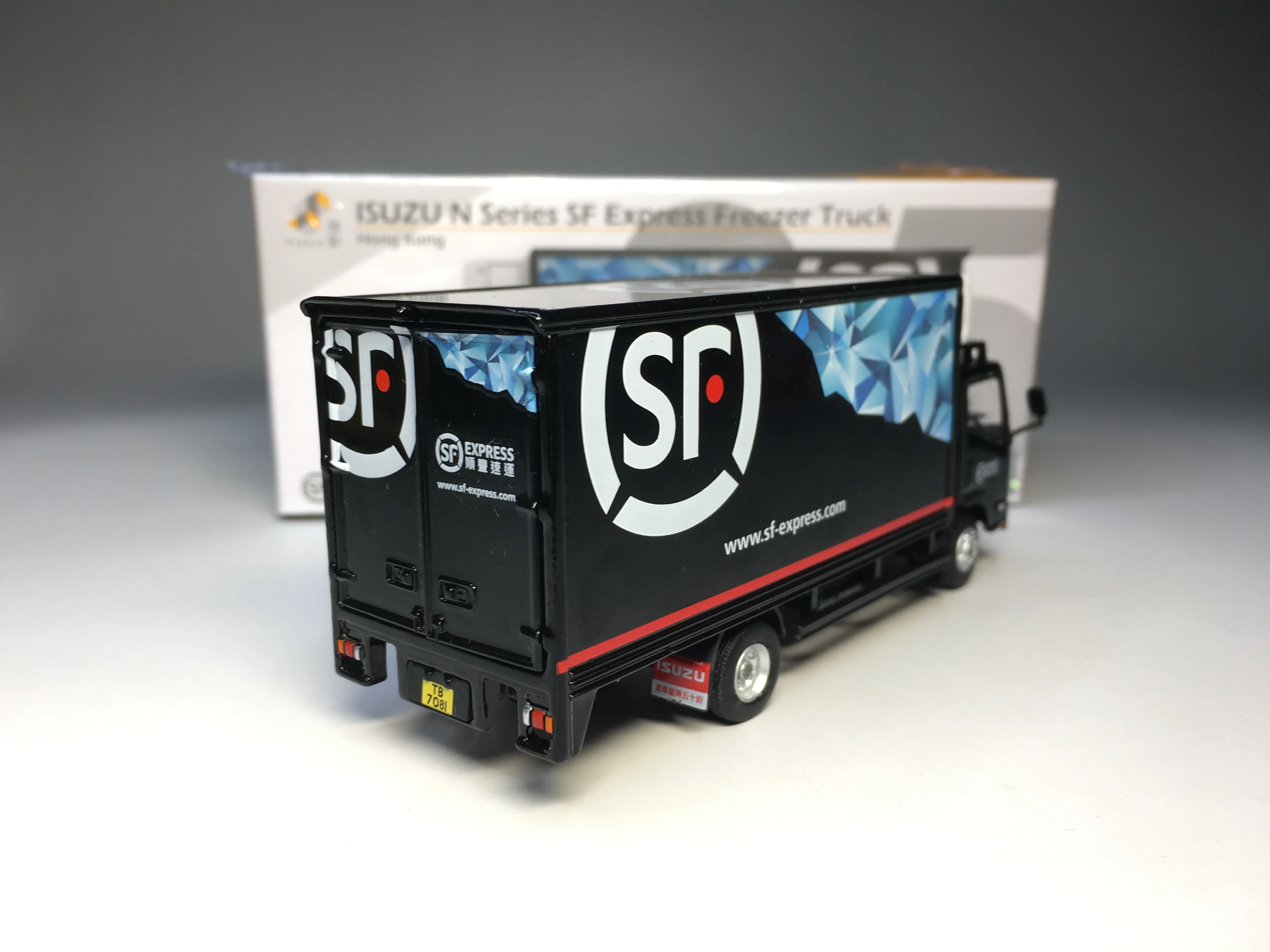 Tiny 176 Isuzu N Series Sf Express Freezer Truck Die Cast Model Car  Collection Limited - Railedmotorcarsbicycles - AliExpress