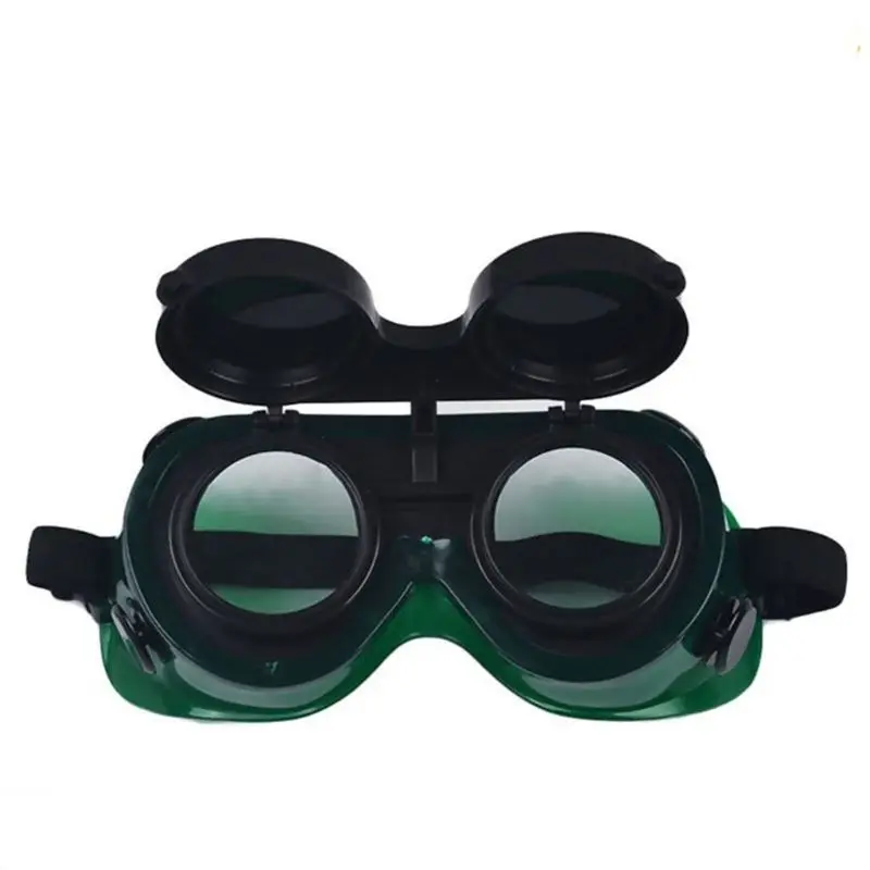 

Durable Soldering Safety Lenses Welding Glasses Flip-Up Brazing Soft Frame Eyes
