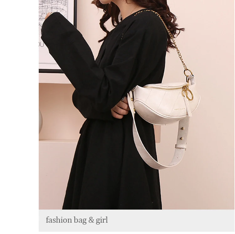 Роскошная женская сумка, поясная сумка от известного дизайнера, брендовая нагрудная сумка на ремне, модная сумка из искусственной кожи, сумка-мессенджер, мешочек с рисунком бананов, кошелек