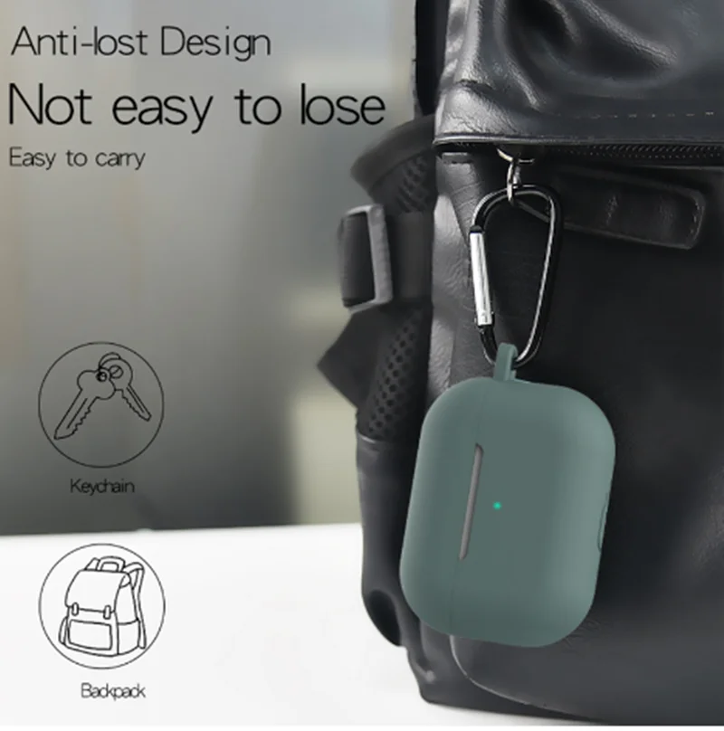 Мягкий силиконовый чехол для наушников Apple Airpods Pro Air Pods 3 Airpodspro|Аксессуары