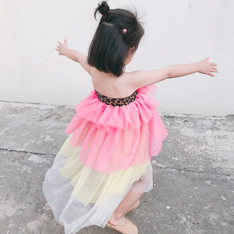 

Beautiful Toddler Girls Summer Tutu Layer Dresses Kids Girls Dresses Long Dress Kids Pretty Fashion Twril Tutu Korean Style