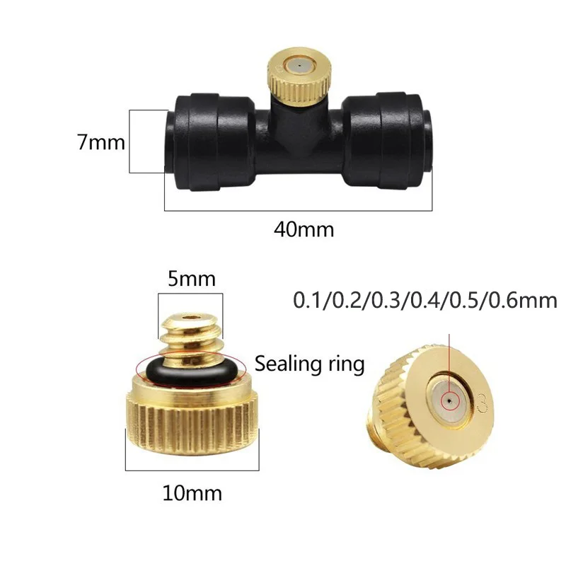 喷座与喷嘴0.1~0.6mm