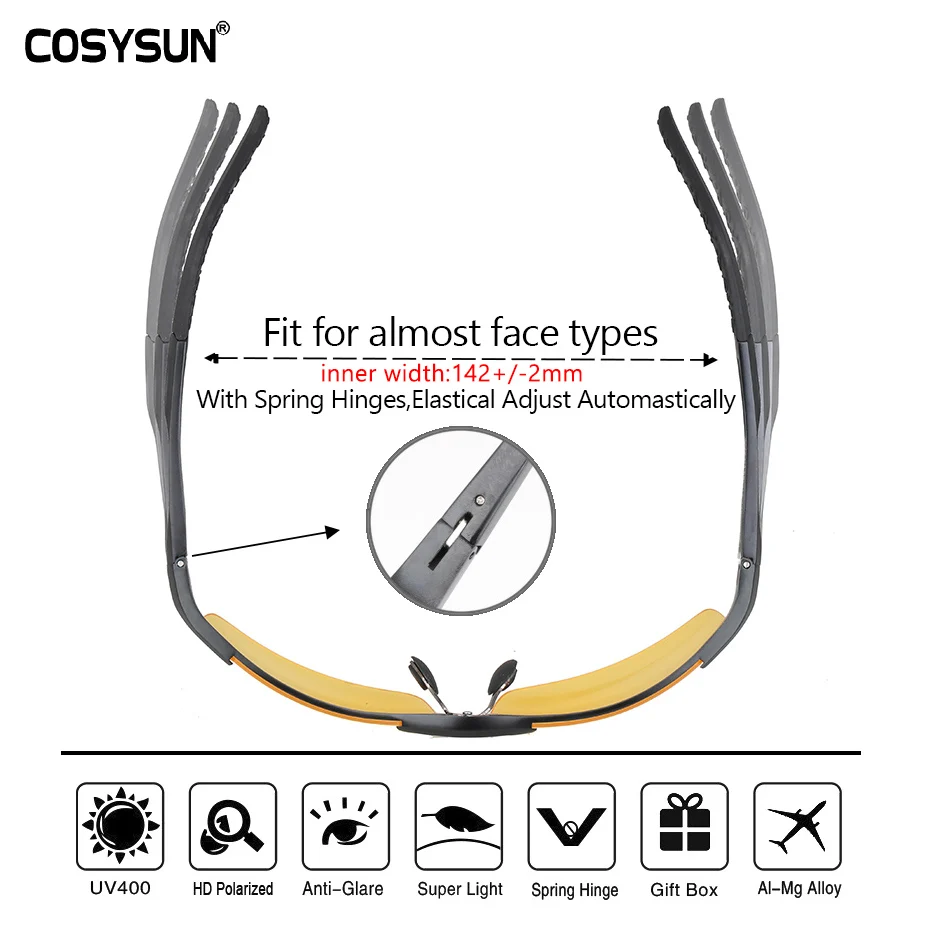 Buy Men Aluminium Alloy Night Vision Goggles Safe Driving Women Polarized Sunglasses Men s Car drivers Glasses Night Sunglasses