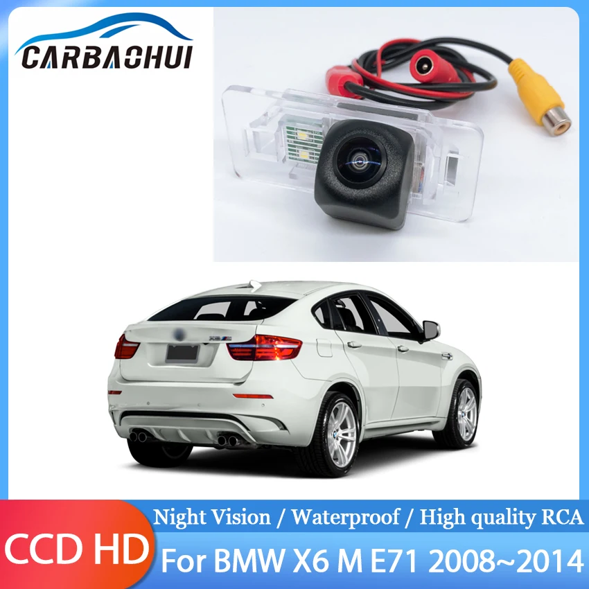 

Car Rear View Backup Parking Reversing Camera Night Vision Waterproof For BMW X6 M E71 2008 2009 2010 2011 2012 2013 2014