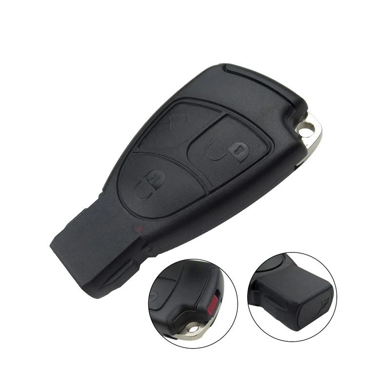 3 кнопки ключа автомобиля для Mercedes Benz C B E класс W203 W211 W204 YU BN CLS CLK Замена дистанционного ключа оболочки Чехол