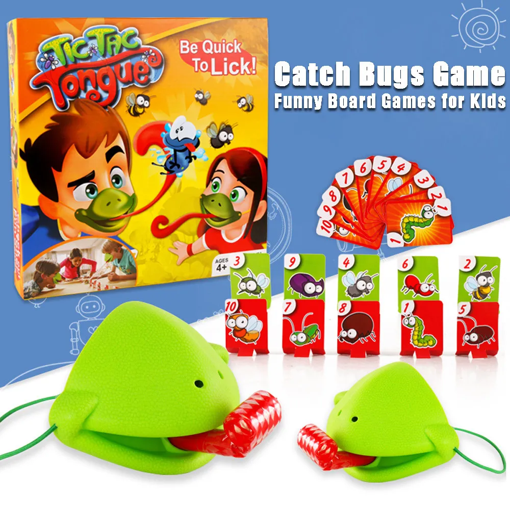 Модные интересные игрушки веселые Take Card-Eat Pest Catch Bugs настольные игры для детей# guahao