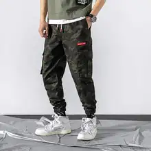 Уличная одежда; брюки-карго; камуфляжные джоггеры; спортивные брюки в стиле хип-хоп; мужские модные повседневные брюки; мужская Японская уличная одежда; брюки