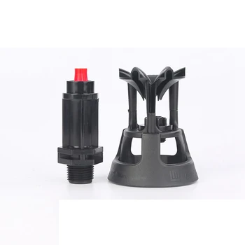 

360 Degree Circle Rotating Water Sprinkler Automatic Watering Garden Grass Lawn Irrigation Atomizer Sprinkler (3.2mm Aperture)