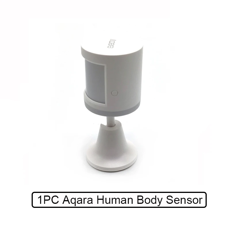 1pc Xiaomi Aqara датчик человеческого тела ZigBee Беспроводной Соединительный светильник датчик интенсивности s работает с Xiaomi Gateway 2 Mijia датчик движения - Цвет: 1pc
