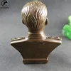Antique Brass Russian Great Man Leader Joseph Stalin Bust Bronze Statue BIG Figurines Retro Copper Desktop Ornament Decor Crafts 6