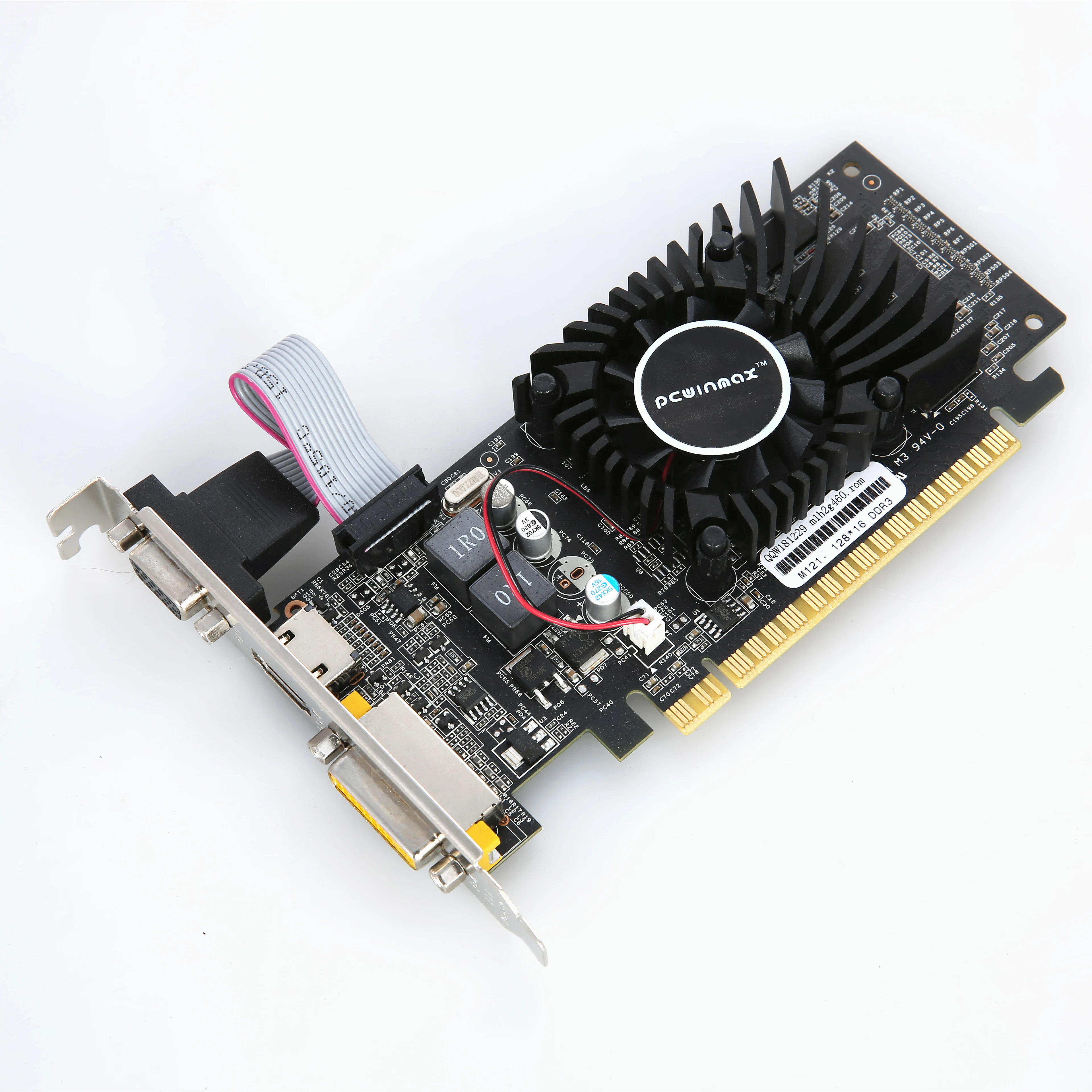 PCWINMAX GT 210 1 Гб D3 64 битная карта PCI E игровая видеокарта с DVI VGA HDMI портом. Для NVIDIA GeForce