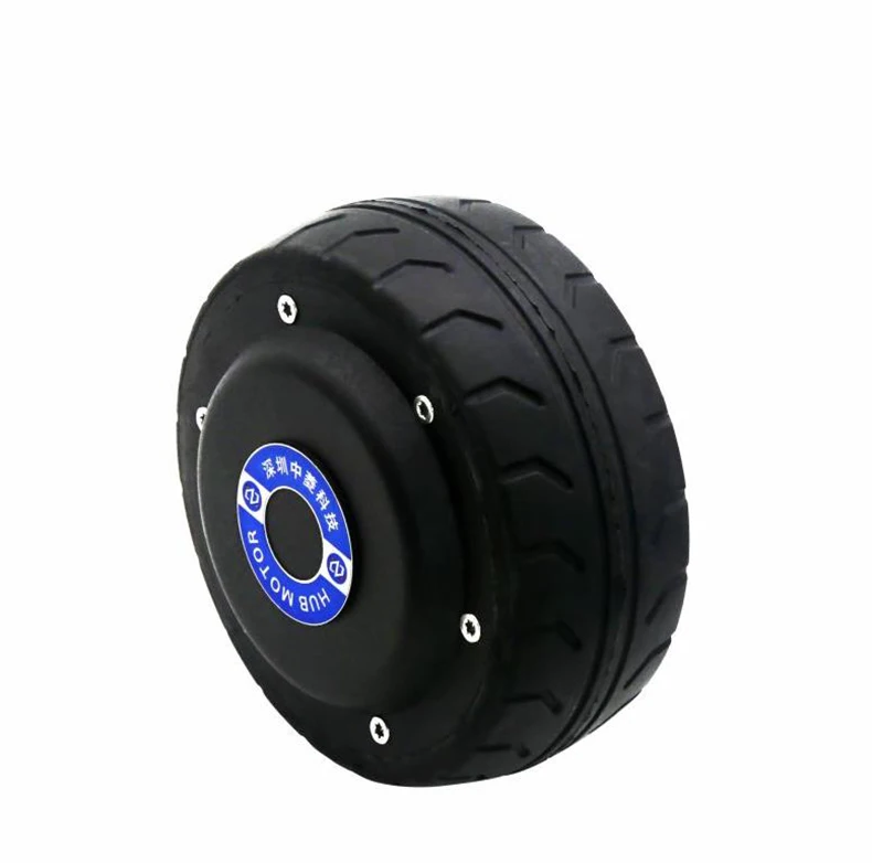 US $119.70 4 Inch DC Brushless Hub Servo Motor Driver Set BuiltIn Encoder Agv Trolley Motor ZLLG40ASM100