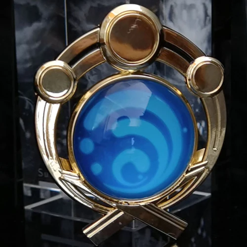 Genshin Impact Trinket Mondstadt Liyue Harbor Vision Of God Keychains Anime Accessories Bag Pendant Key Rings High Quality daoqishui