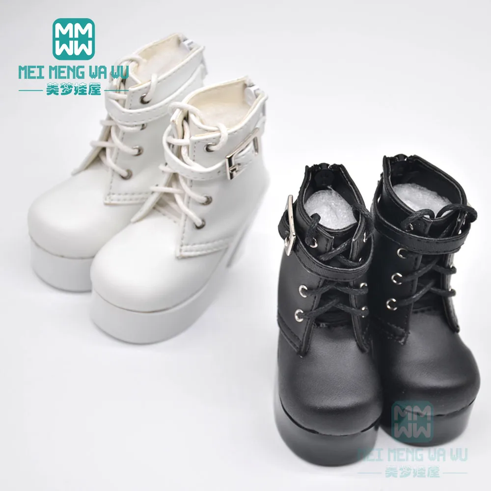 7.5*3.5cm mini doll shoes High-top leather boots, pointed leather shoes for 1/3 BJD SD10 SD13 doll accessoreis bjd doll clothes underwear socks doll hair fit 1 3 1 4 1 6 bjd dd sd msd yosd doll accessoreis