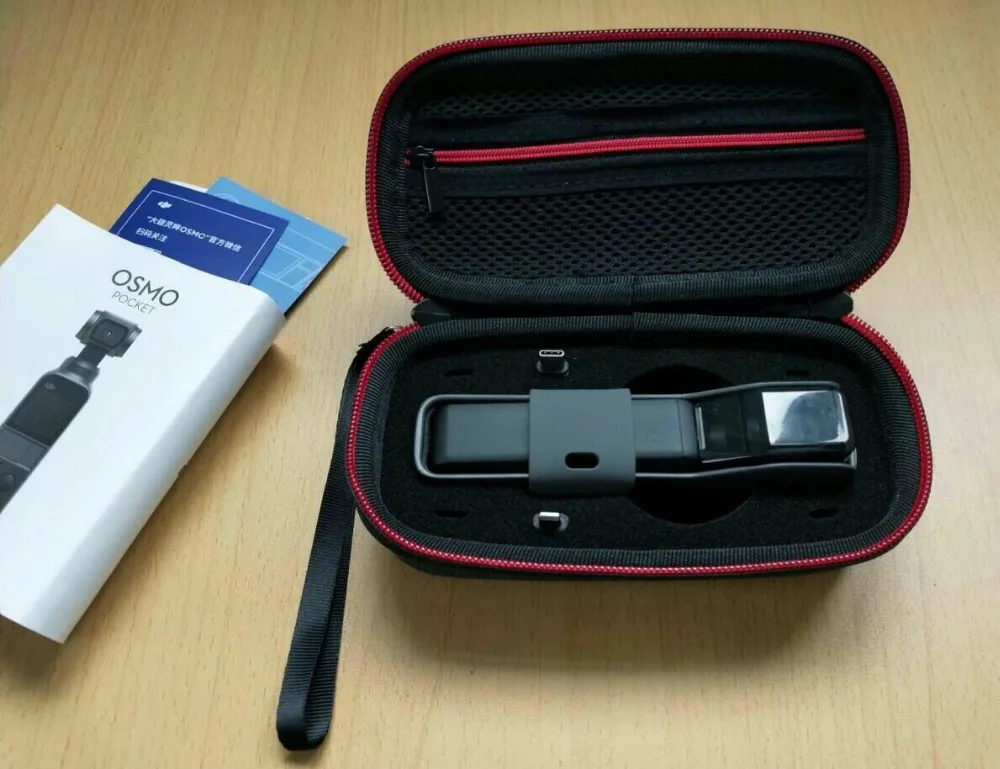 For Osmo pocket bag Portable case Spare parts Storage box waterproof for dji osmo pocket case with Free Gift Lens Cover