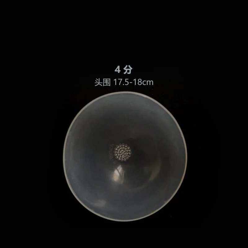 Doll Accessories Silicone Wig Cover Head Clear Silicone Wig Cap Protection Cover for 1/6 1/4 1/3 1/8 1/12 BJD Doll SD doll