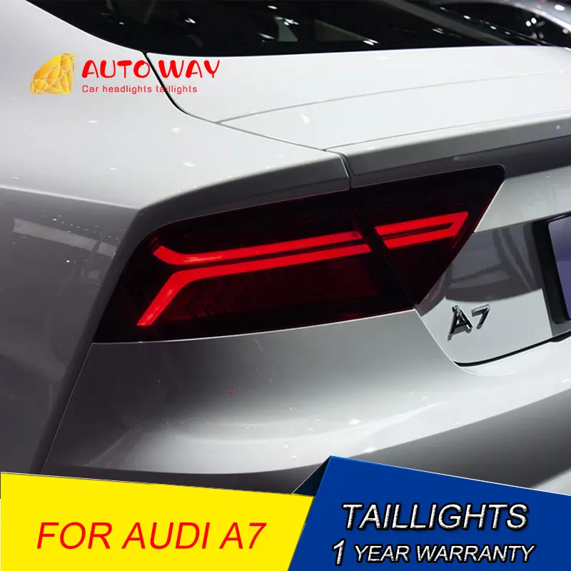 Автомобильный Стайлинг задний фонарь чехол для Audi A7 2012 2016 светодиодный багажник