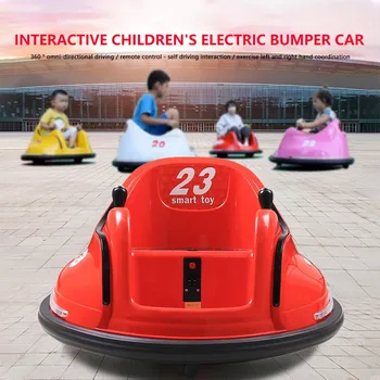 

Remote Control Bumper coche For Adults Kids Ride On Bumper Car Toy for Toddlers Aged 1.5+ 6V Battery-Powered with Light