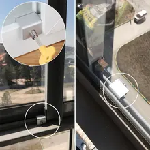 

2Pcs/Lot Child Window Restrictor Security Locks Stainless Steel Door Window Limit Lock Prevent Children From Falling Safety Lock