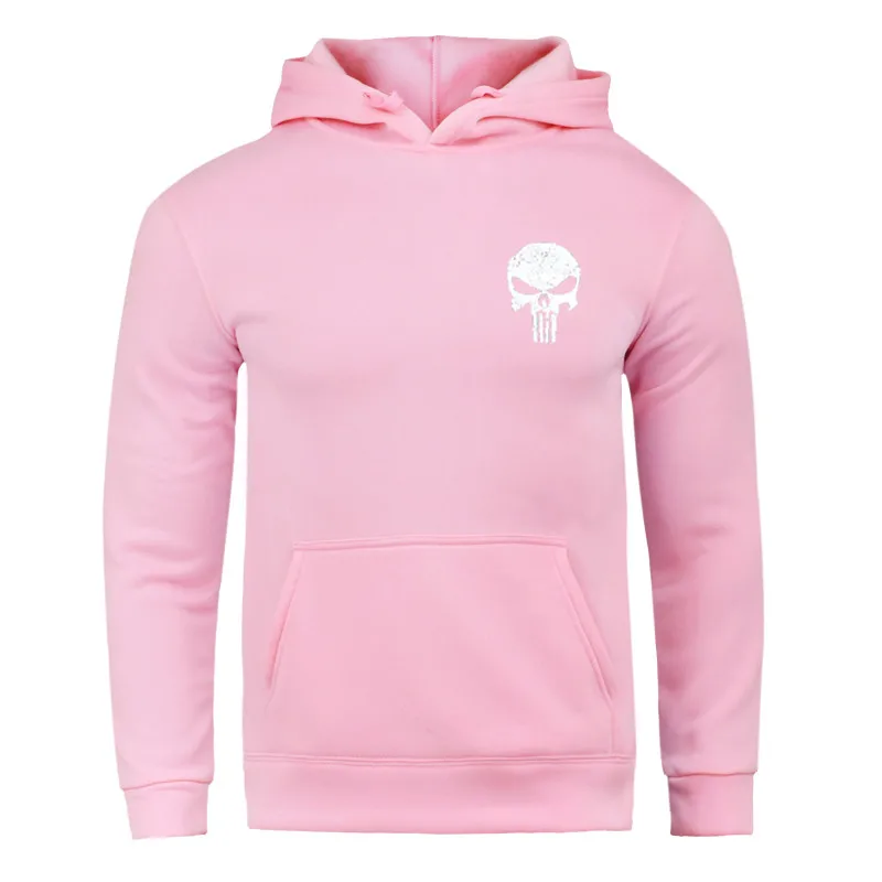

2019 Latest Fashion Skulls Printing Tops Casual Breathable Hoodie Suitable for men and women Fashion spring and fall Sweatshirts