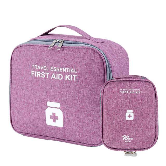 Layered Medicine Box Large-Capacity Home Portable Waterproof Fabric Medicine Cabinet Storage Box First Aid Kit