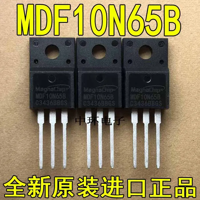 10 шт./лот MDF10N65B TO-220F полевого транзистора 10A 650Vx m y