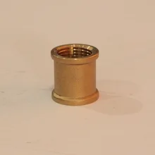 Установленная латунь 4 точки муфта с внутренней резьбой медные фитинги DN15 труба медь прямой клапан внутренняя резьба Прямая-троуг