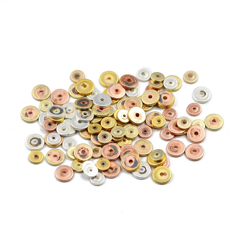 Matte Rose Gold Hematite Spacer Beads