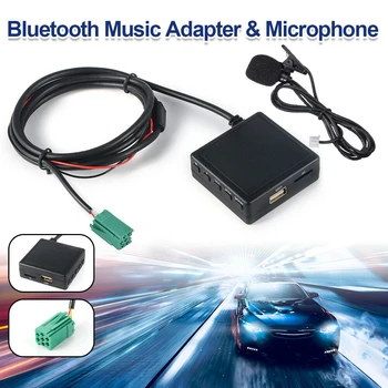 

Original 12V ABS Stereo Audio Aux Adaptor Car Bluetooth Cable Module For Renault 2005-2011 MA2172 Car Replacement Accessories