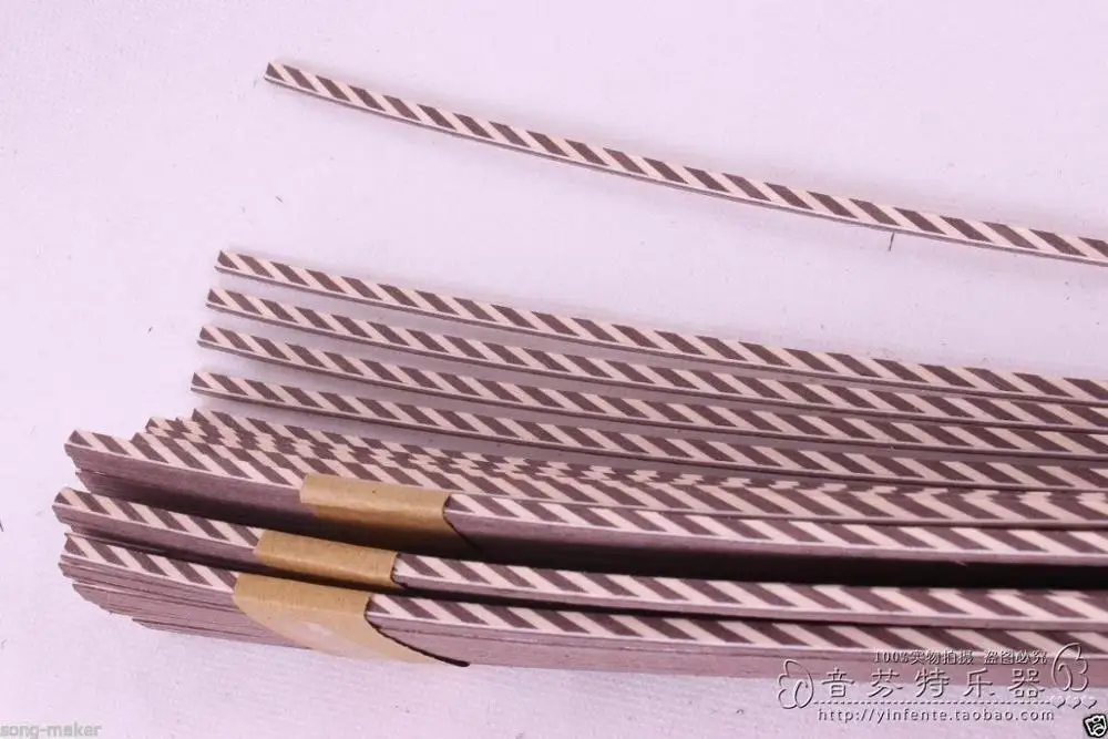 20x гитарная полоса LUTHIER PURFLING связывающая инкрустация маркета 880x4x1 5 мм Новинка