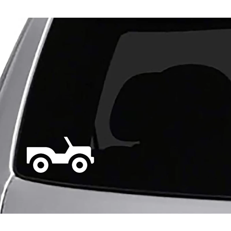 Seek Racing мини силуэт на запасной Декаль для автомобиля грузовика наклейка окно