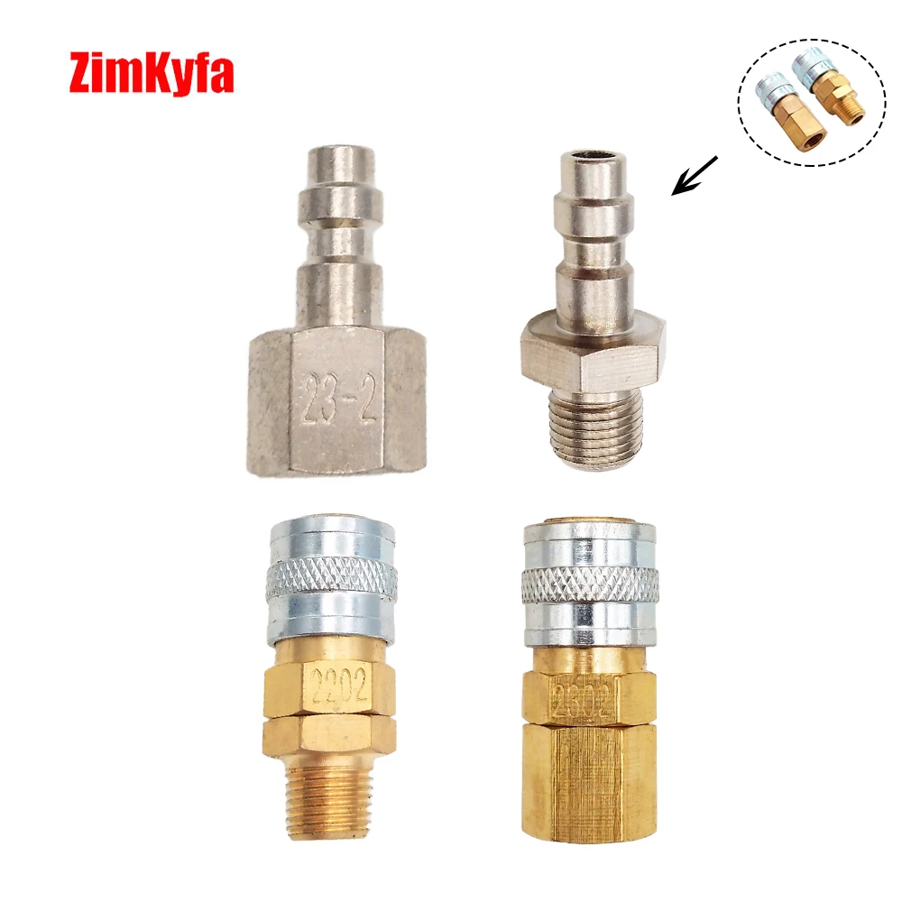 Airsoft Female Male Foster Quick Disconnect Release Coupler 1/8NPT Threads