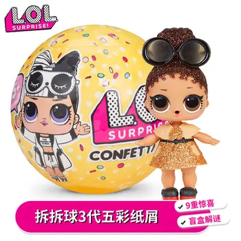 

L.O.L SURPRISE! 1 Pcs DIY LOL Dolls Surprise Toys with Original Box Girls Toys Kids Birthday Gift 10 Cm Diameter Sent Random