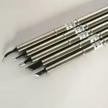 Высокое качество gradeXA-T12 черный паяльник наконечник T12-K KU ILS J02 JL02 BL BC2 Бессвинцовая паяльная головка для паяльной станции Hakko