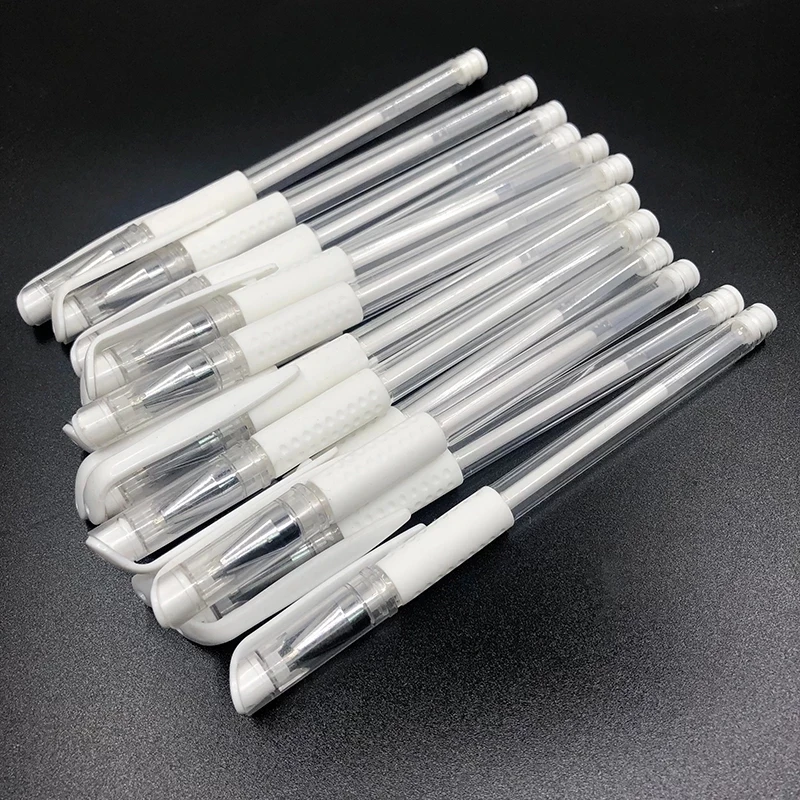 Bolígrafo marcador de cejas, accesorios de tatuaje, marcador para piel para cirugía, bolígrafo para maquillaje permanente, 10 Uds.