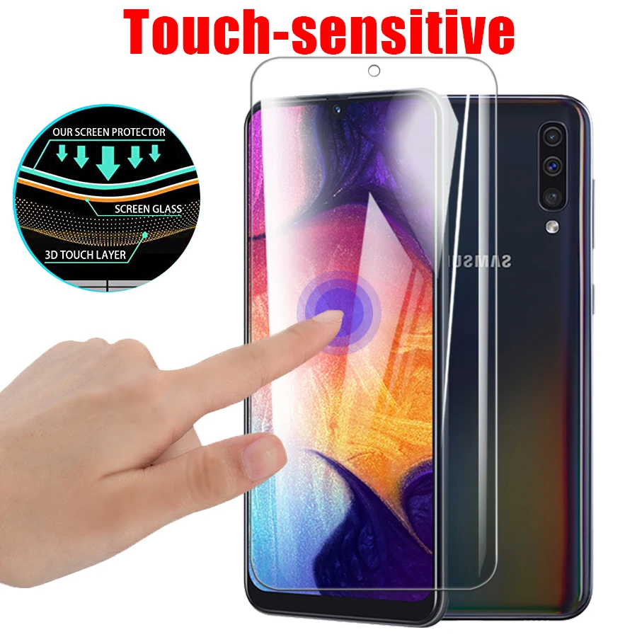 1-3 шт Для samsung galaxy a50 защитное стекло протектор экрана закаленное стекло лист 50А бронированный samsun flim samsung a50 a 50