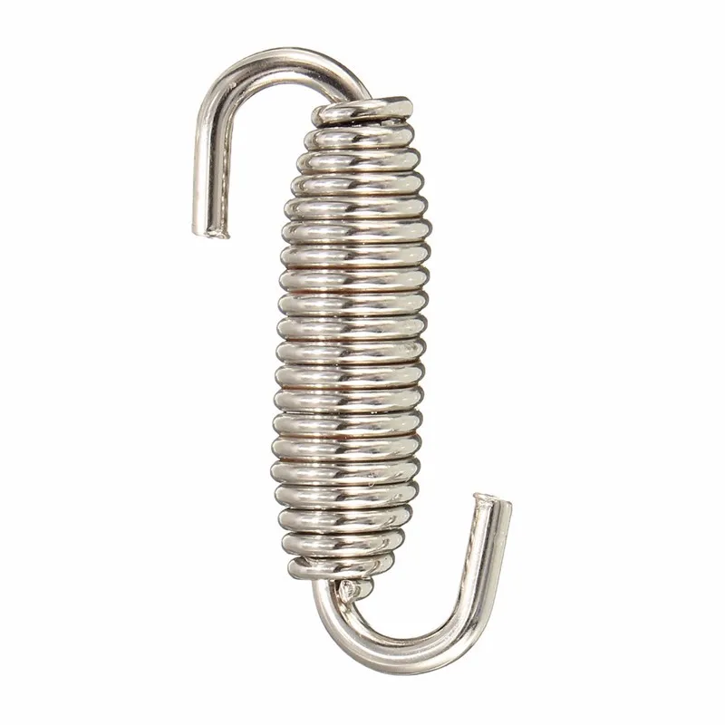 

60mm Motorcycle Exhaust Pipe Muffler Mounting Spring Hooks Thicken Link Pipes Stainless Steel Motorcycle Accessories