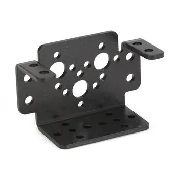 

1set/lot Aluminum Robotic Claw Brackets For MG995/996 Steering Gear Pan and Tilt Servos And Robot Arm Mechanical Robot Mount