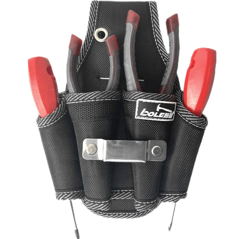 Multifunction Tool Bag Electrician Oxford Cloth Tool Organizer Waist Pack Repair Hardware Tool Pocket Wrench Pliers Storage Bag rolling tool bag