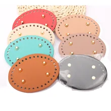 

DIY Leather Bag Bottoms Handmade Oval Round Bottom Bag Accessories for Knitting Bags Handbag Crossbody Shoulder Bags Bottom