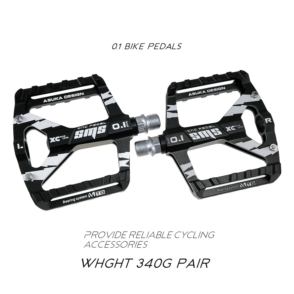 

1pair Mountain Bike Pedals Platform MTB Road Sealed Pedals Bearings Cycling Bike Pedals Bicycle BMX Accessories