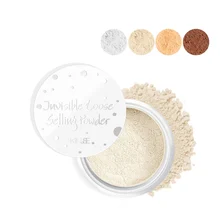 4 цвета Пудра для лица невидимая Рассыпчатая установка пудра для макияжа компактная пудра для макияжа лица водостойкая рассыпчатая пудра-s