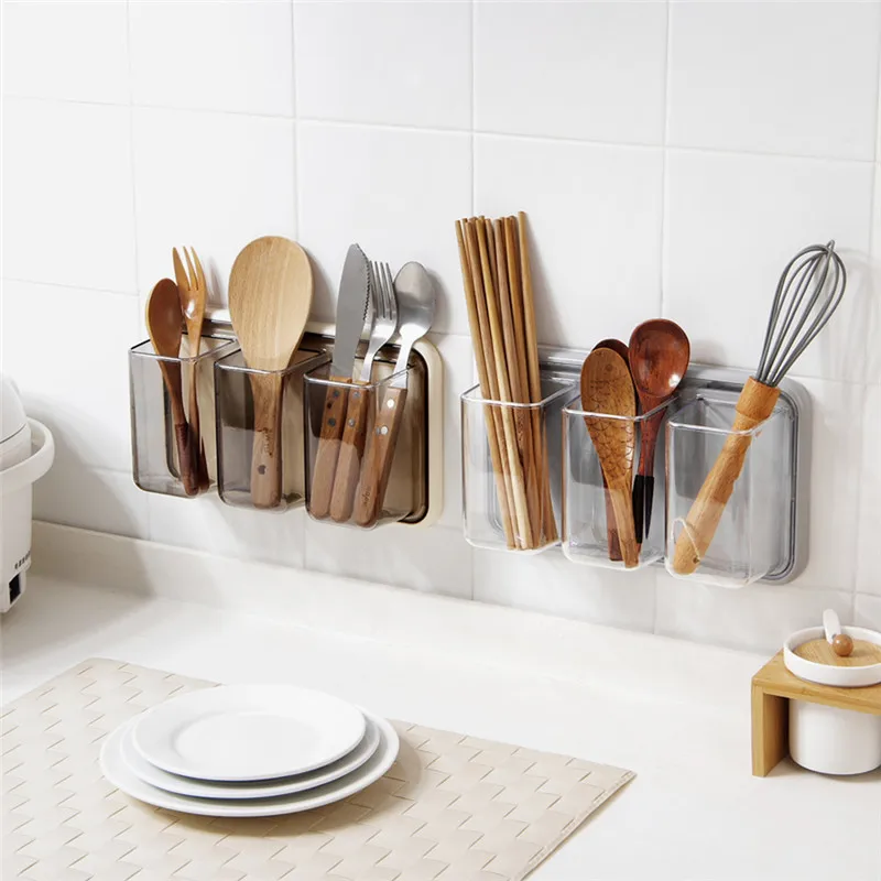 Kitchen racks wall mounted glue debris storage rack bathroom toilet plastic cosmetics Storage rack Tool holder Kitchen